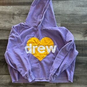 Drew House Purple Corduroy Hoodie